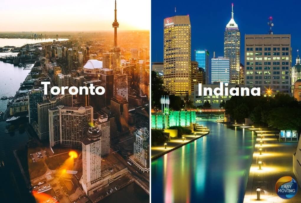 Indiana to Toronto movers