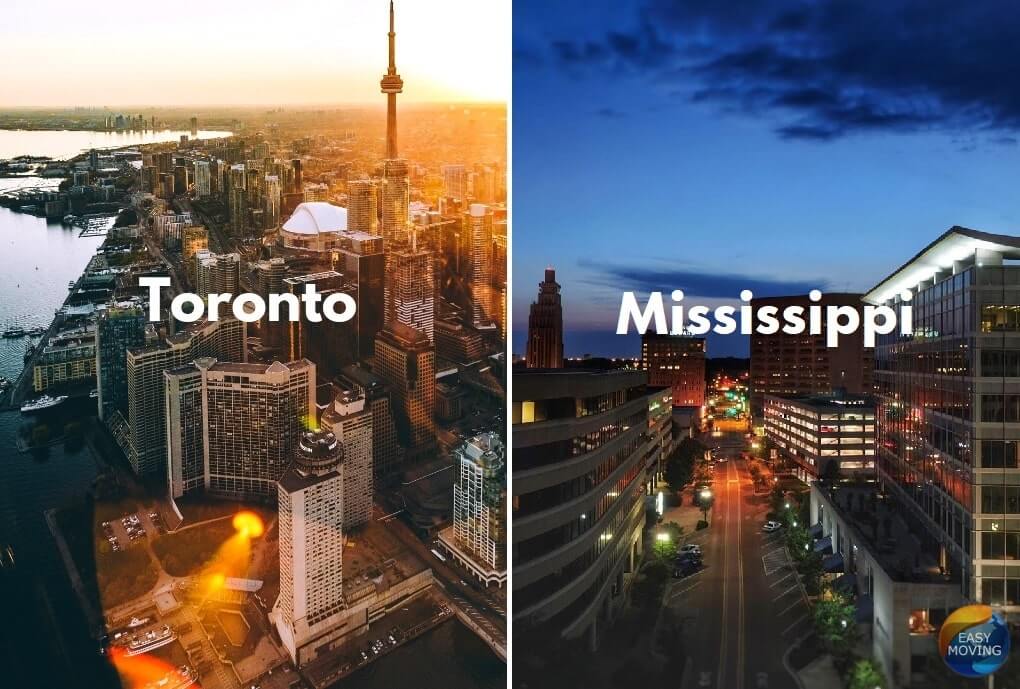 Mississippi to Toronto movers