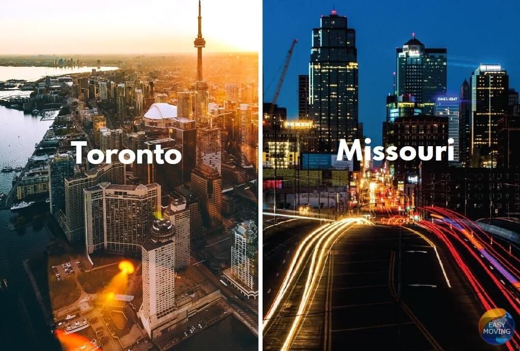 Toronto to Missouri movers