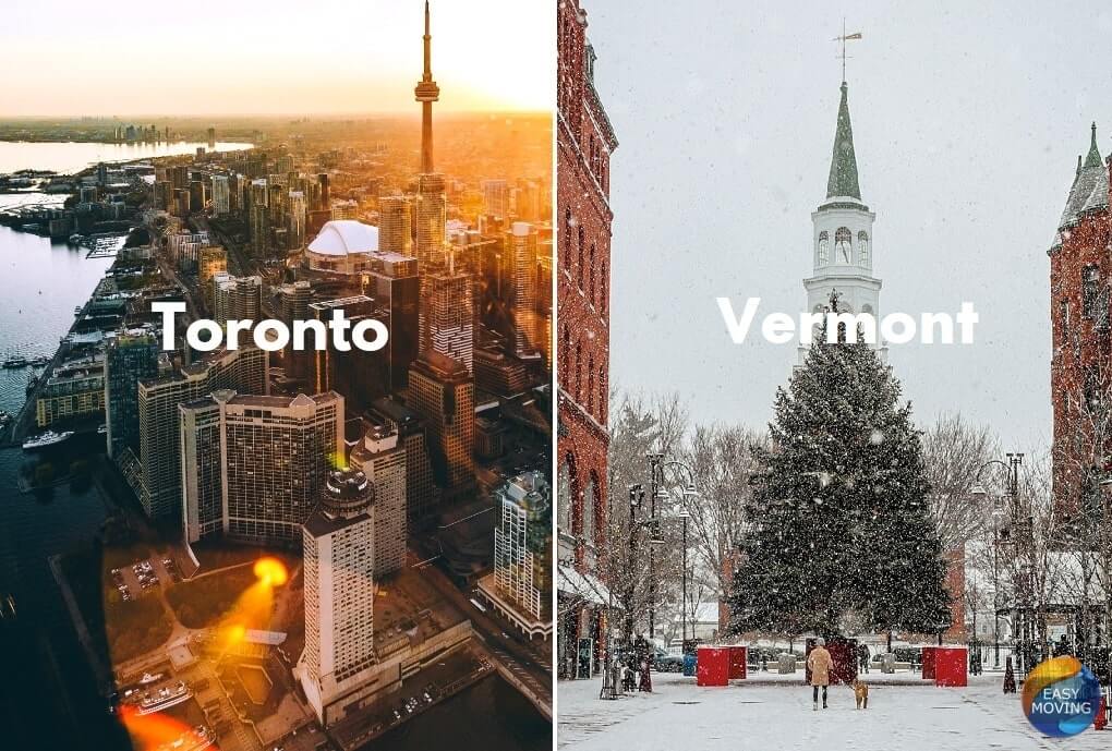 Toronto to Vermont movers
